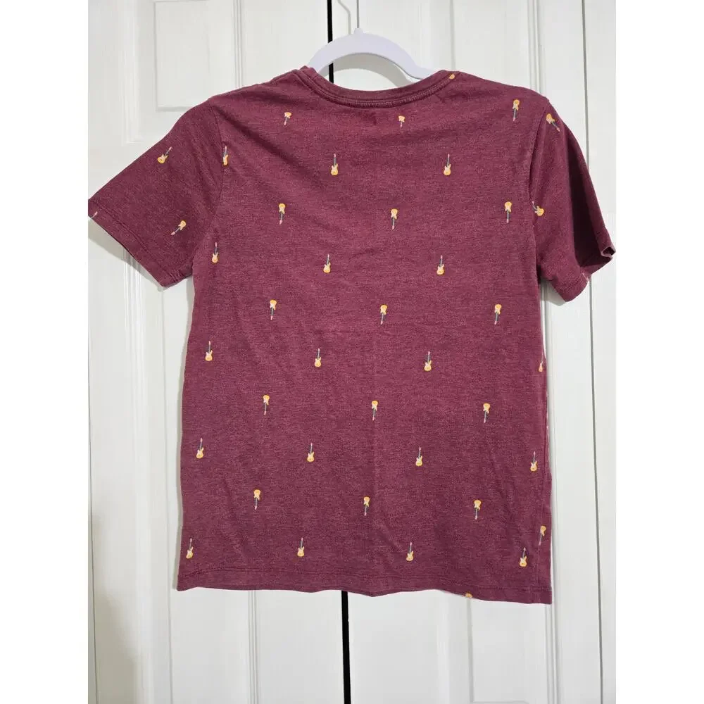Old navy xl 14-16 youth maroon graphic tshirt